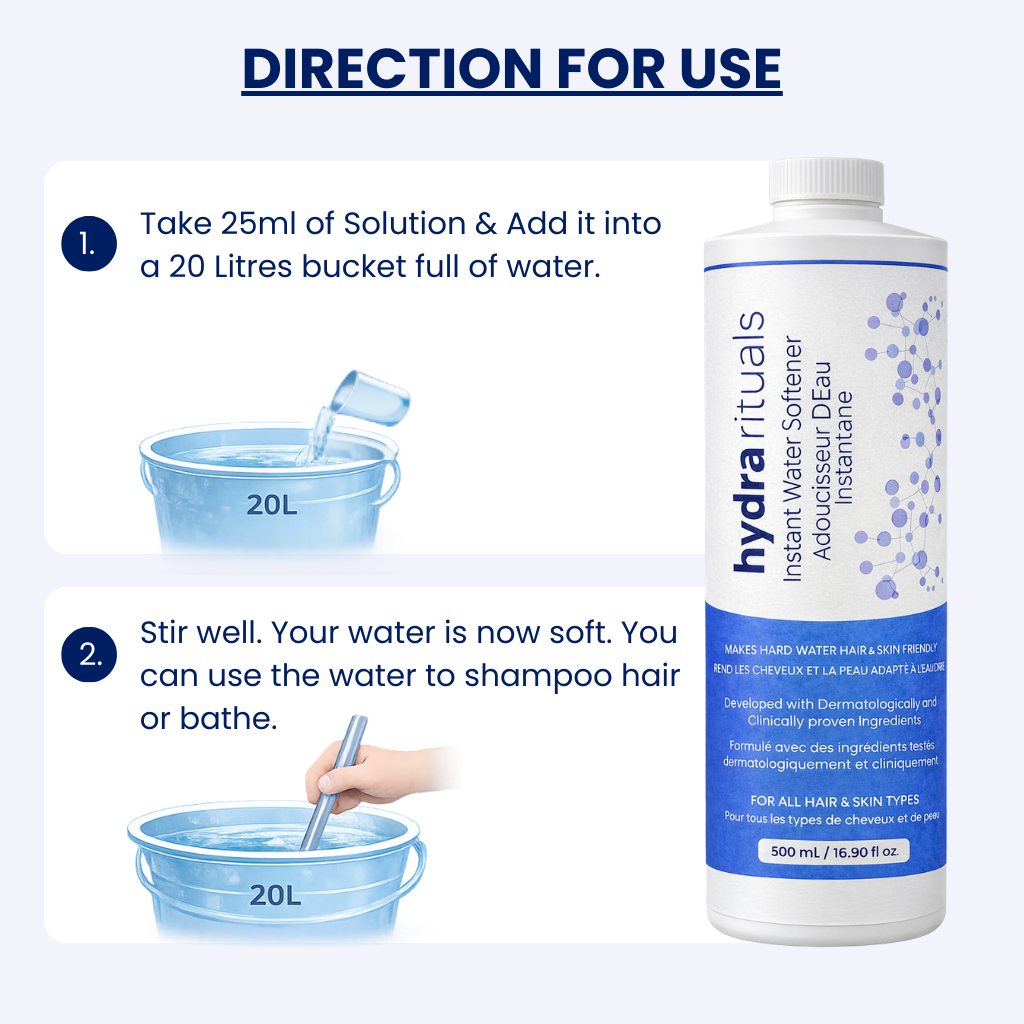 Instant Water Softner - Make Your Water Hair & Skin Freindly